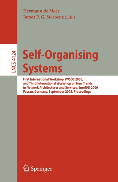 Cover image for book Self-Organizing Systems