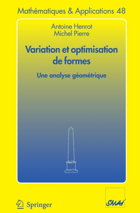 Cover image for book Variation et optimisation de formes