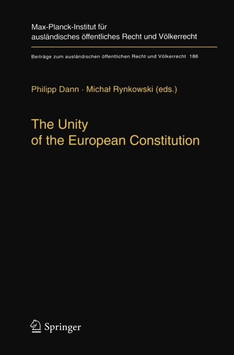 Cover image for book The Unity of the European Constitution