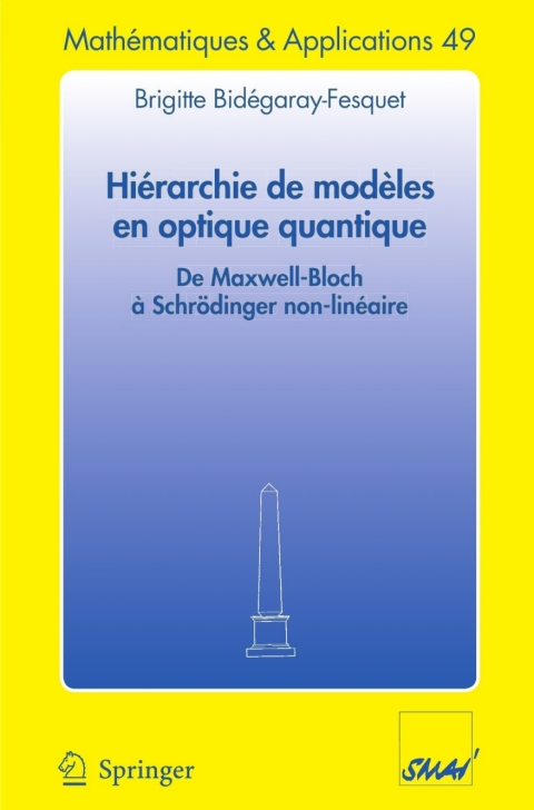 Cover image for book Hiérarchie de modèles en optique quantique