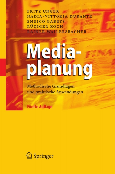 Cover image for book Mediaplanung