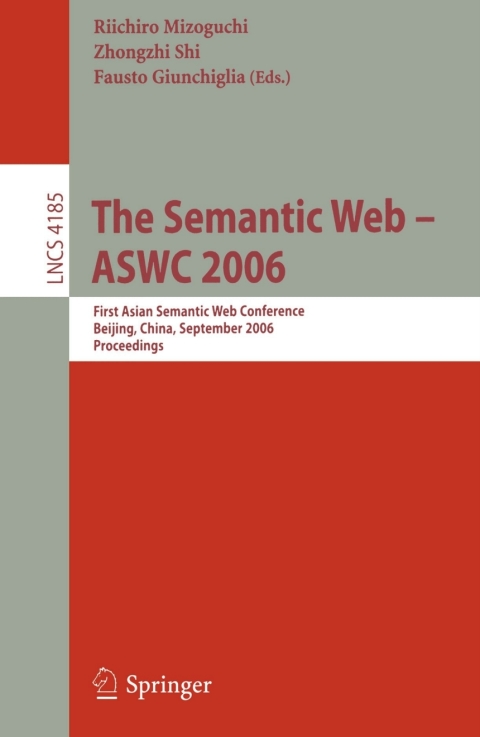 Cover image for book The Semantic Web – ASWC 2006
