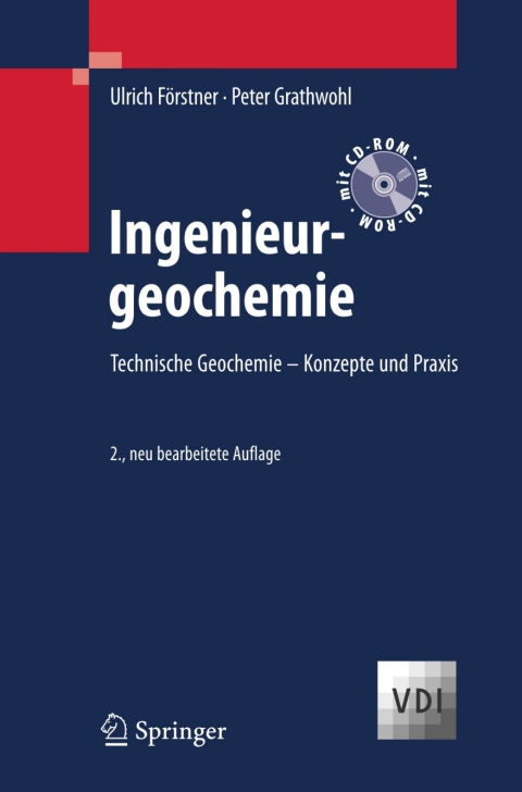 Cover image for book Ingenieurgeochemie