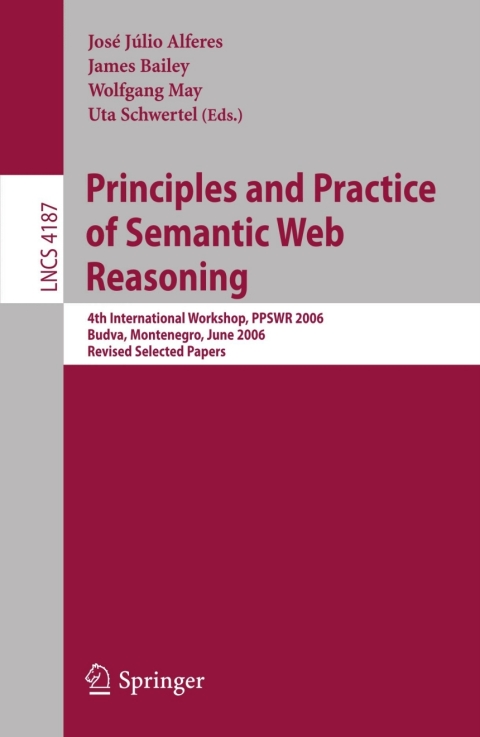 Cover image for book Principles and Practice of Semantic Web Reasoning