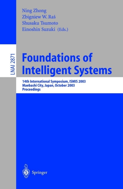 Cover image for book Foundations of Intelligent Systems