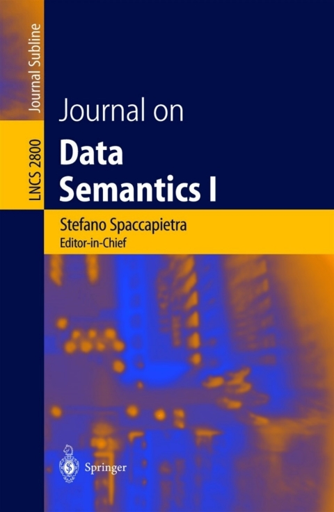 Cover image for book Journal on Data Semantics I