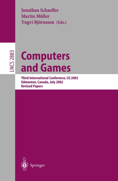 Cover image for book Computers and Games