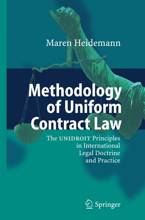 Cover image for book Methodology of Uniform Contract Law
