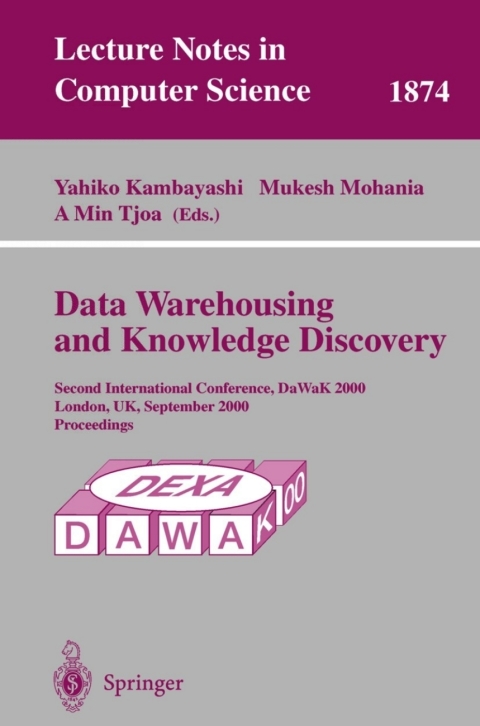Cover image for book Data Warehousing and Knowledge Discovery