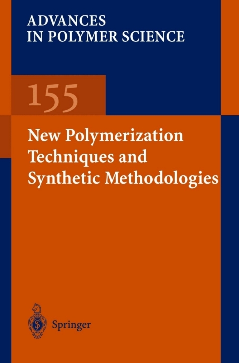 Cover image for book New Polymerization Techniques and Synthetic Methodologies
