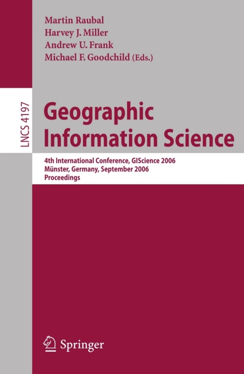 Cover image for book Geographic Information Science