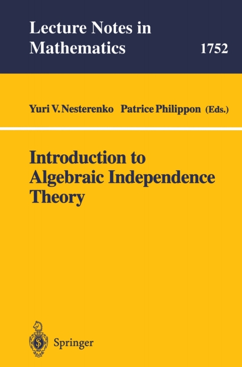 Cover image for book Introduction to Algebraic Independence Theory