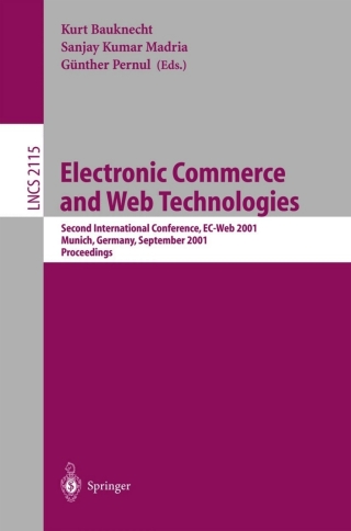 Electronic Commerce and Web Technologies