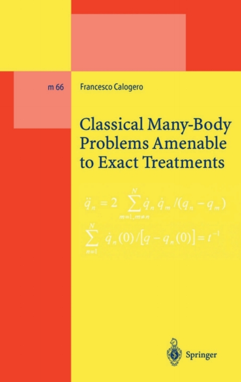 Cover image for book Classical Many-Body Problems Amenable to Exact Treatments