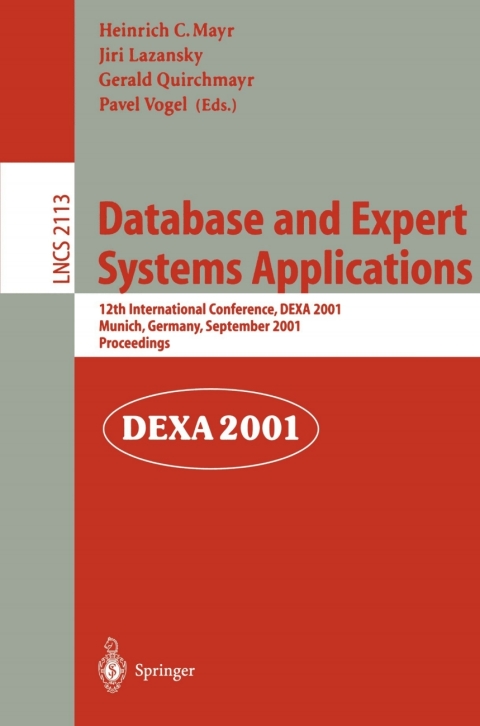 Cover image for book Database and Expert Systems Applications