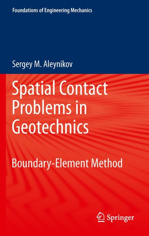 Cover image for book Spatial Contact Problems in Geotechnics