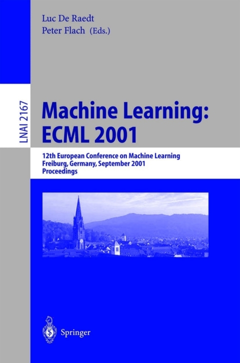 Cover image for book Machine Learning: ECML 2001