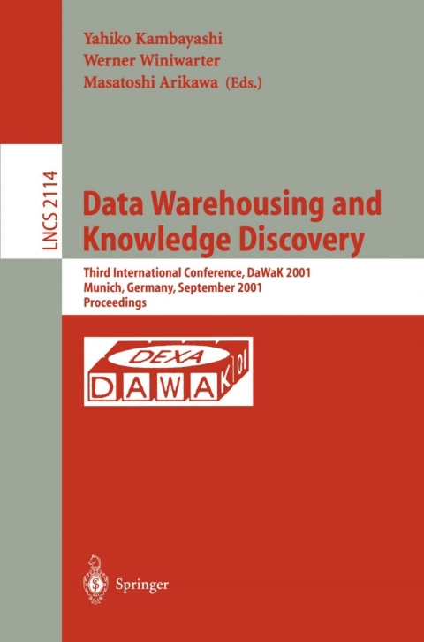 Cover image for book Data Warehousing and Knowledge Discovery