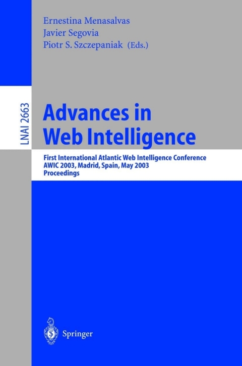 Cover image for book Advances in Web Intelligence