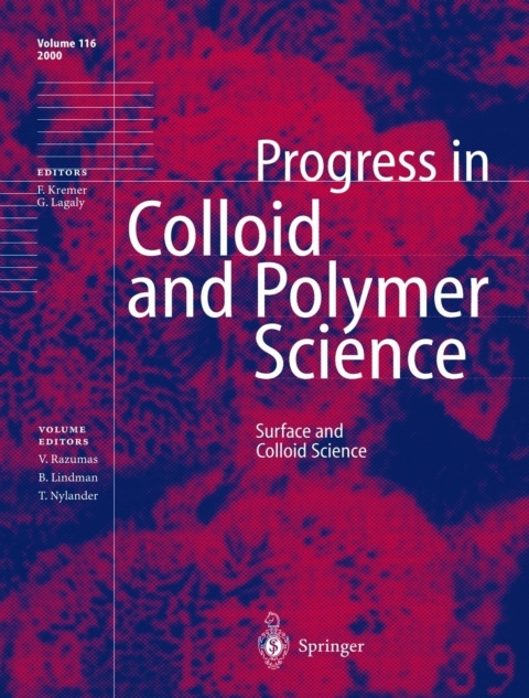 Cover image for book Surface and Colloid Science