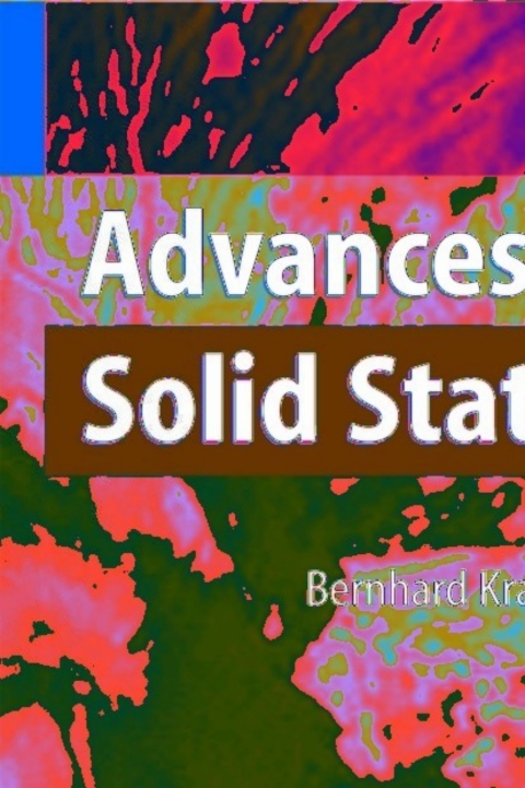Cover image for book Advances in Solid State Physics