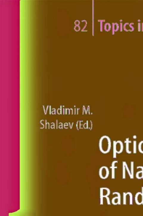 Cover image for book Optical Properties of Nanostructured Random Media