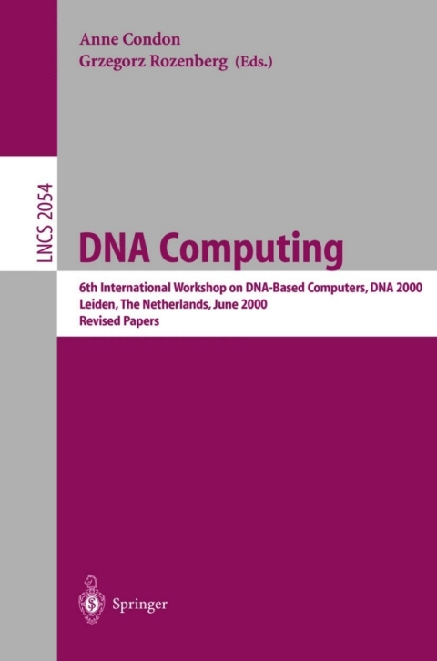 Cover image for book DNA Computing