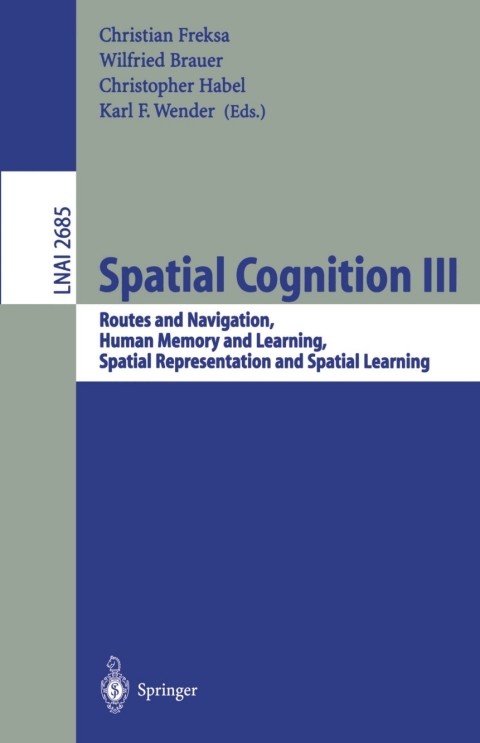 Cover image for book Spatial Cognition III