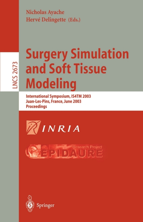 Cover image for book Surgery Simulation and Soft Tissue Modeling