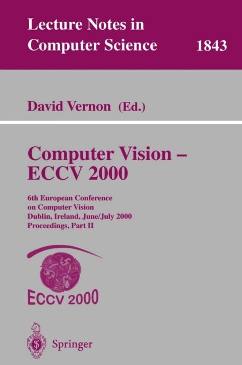 Cover image for book Computer Vision - ECCV 2000