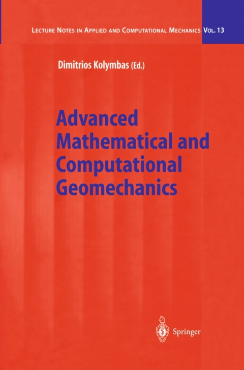 Cover image for book Advanced Mathematical and Computational Geomechanics
