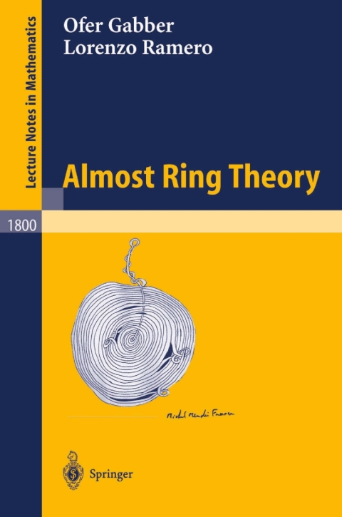 Cover image for book Almost Ring Theory