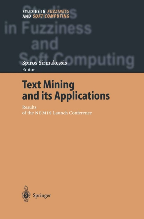Cover image for book Text Mining and its Applications