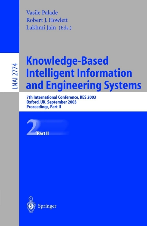 Knowledge-Based Intelligent Information and Engineering Systems 