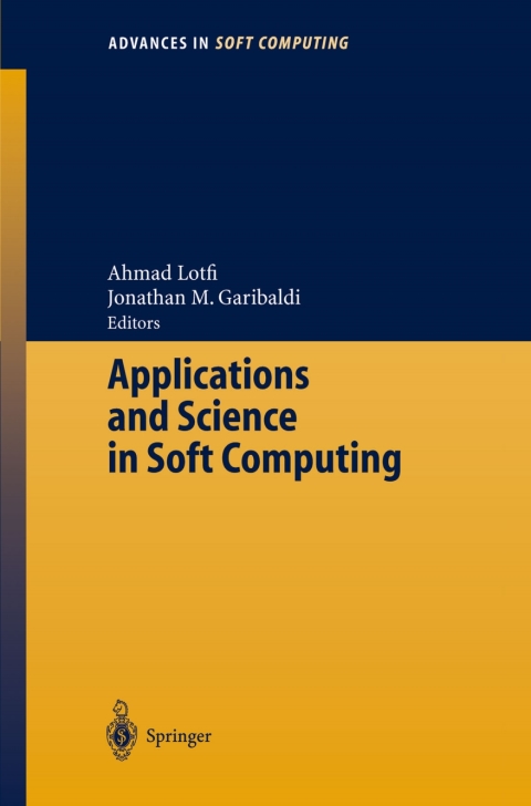Cover image for book Applications and Science in Soft Computing