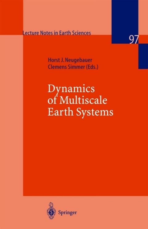 Cover image for book Dynamics of Multiscale Earth Systems