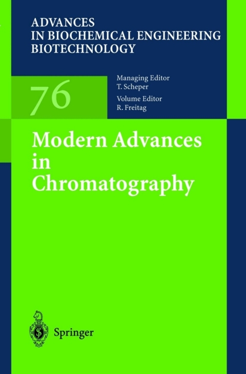Cover image for book Modern Advances in Chromatography