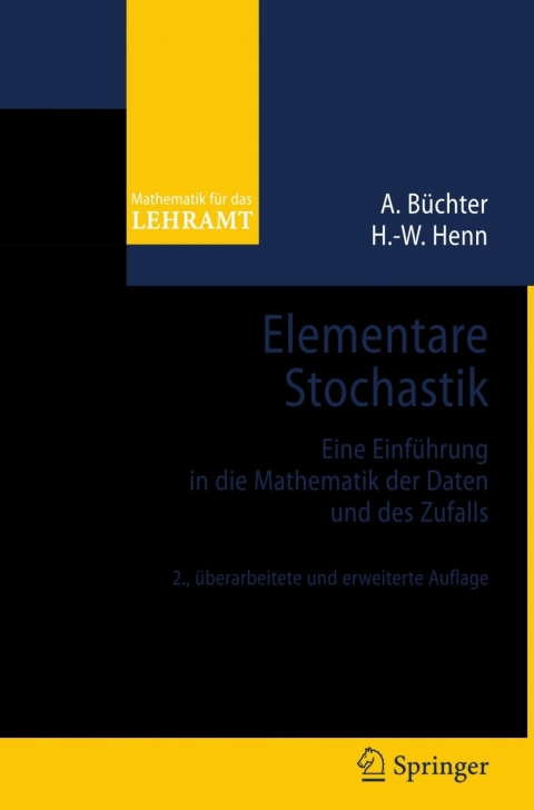 Cover image for book Elementare Stochastik