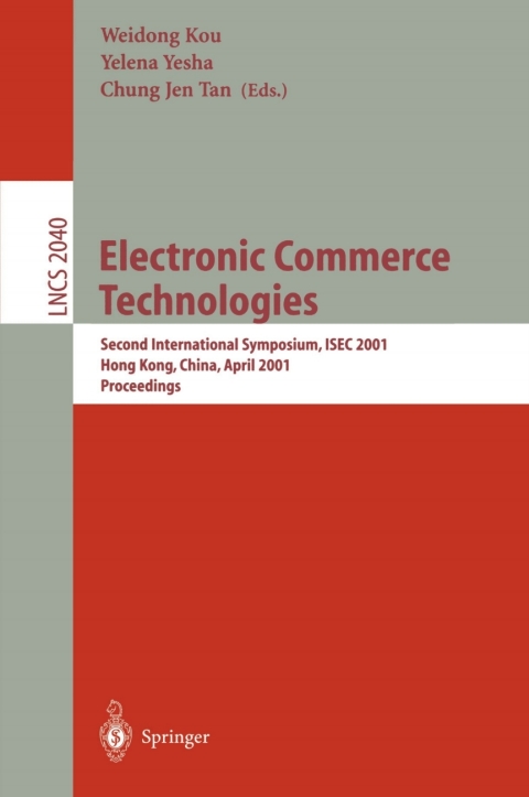 Cover image for book Topics in Electronic Commerce