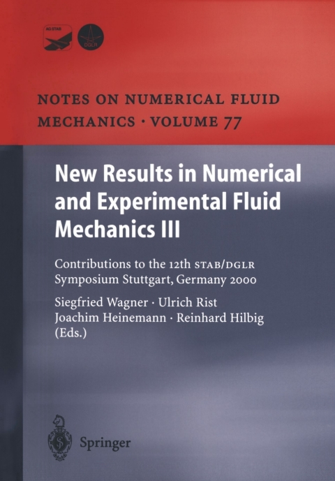 Cover image for book New Results in Numerical and Experimental Fluid Mechanics III