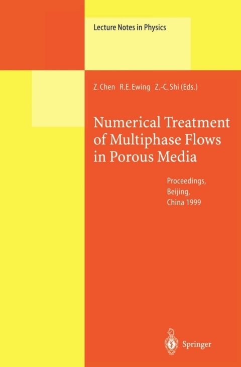 Numerical Treatment of Multiphase Flows in Porous Media 