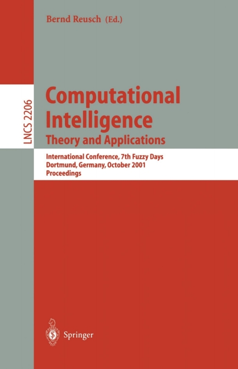 Cover image for book Computational Intelligence. Theory and Applications