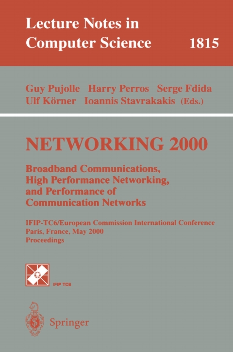 Cover image for book NETWORKING 2000. Broadband Communications, High Performance Networking, and Performance of Communication Networks