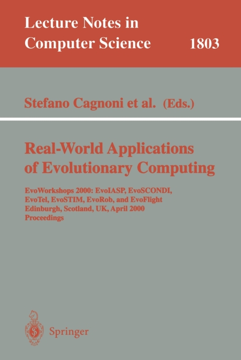 Cover image for book Real-World Applications of Evolutionary Computing
