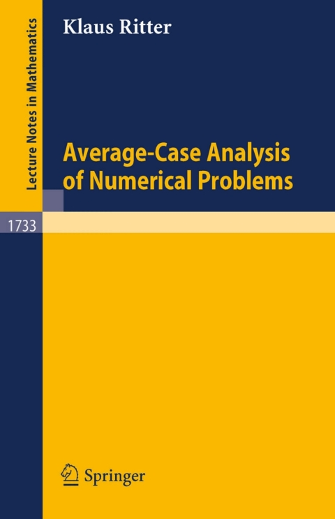 Cover image for book Average-Case Analysis of Numerical Problems