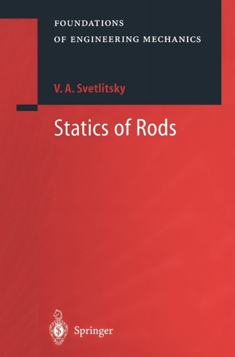 Cover image for book Statics of Rods