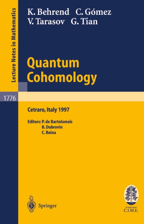 Cover image for book Quantum Cohomology