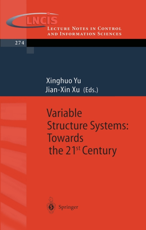 Cover image for book Variable Structure Systems: Towards the 21st Century