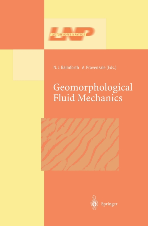 Cover image for book Geomorphological Fluid Mechanics