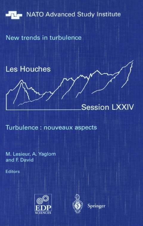 Cover image for book New trends in turbulence. Turbulence: nouveaux aspects